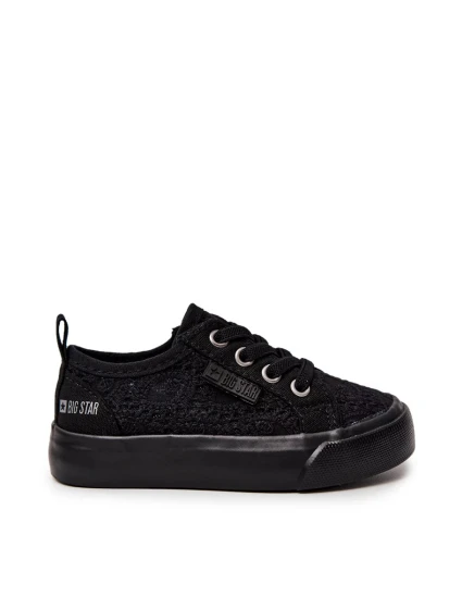 Openwork Sneakers Big Star JJ374133 Black