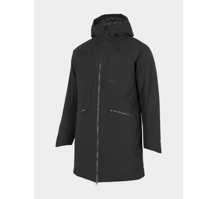 Pánský městský kabát OTHAW22TJACM005-20S černý - Outhorn