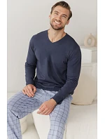 Pyžamo Taro 3668 Dorian, dlouhé rukávy, velikosti M–2XL, Z26