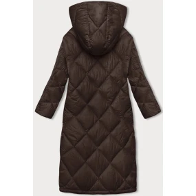 Hnědá prošívaná dámská zimní bunda model 21245919 - Z-DESIGN