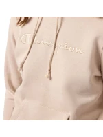 Dámská mikina s kapucí Champion beige 118379 MS099 Dámská mikina s kapucí Champion beige 118379 MS099