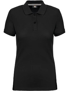 WK WK 275 Dámské pracovní piqué polo z těžké bavlny 20.W275 black
