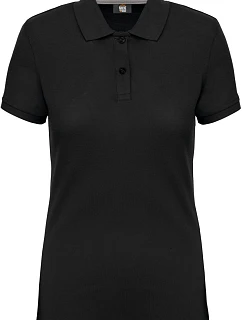 WK WK 275 Dámské pracovní piqué polo z těžké bavlny 20.W275 black