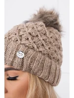 Čepice K165 tmavě béžová Čepice K165 tmavě béžová