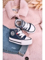 Dětské Tenisky Vysoké Se Zipem BIG STAR model 21545337 Tmavě Modré - Big Star Shoes Dětské Tenisky Vysoké Se Zipem BIG STAR model 21545337 Tmavě Modré - Big Star Shoes