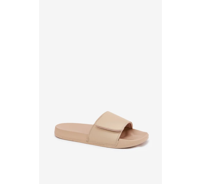 Dámské Pantofle Béžové model 21697593 - 4F