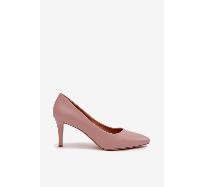 Fialové eko kožené lodičky Sergio Leone