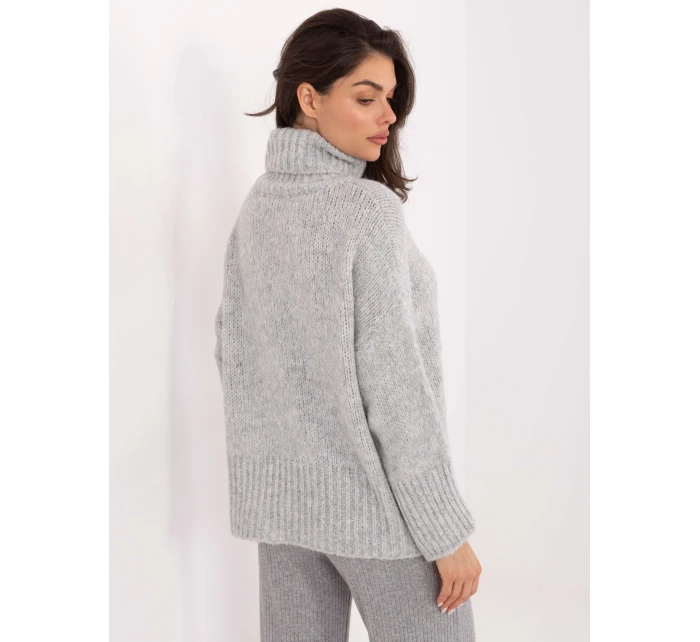 Sweter CH SW model 21776377 szary - FPrice Sweter CH SW model 21776377 szary - FPrice