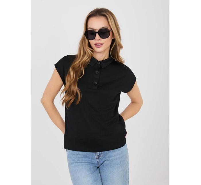 T shirt D17029M02856A czarny