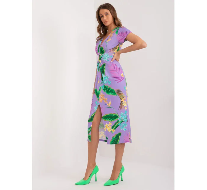 Sukienka DHJ SK  fioletowy model 20095052 - FPrice