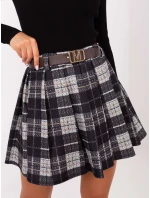 Spódnica MI SD model 21388994 czarny - FPrice Spódnica MI SD model 21388994 czarny - FPrice