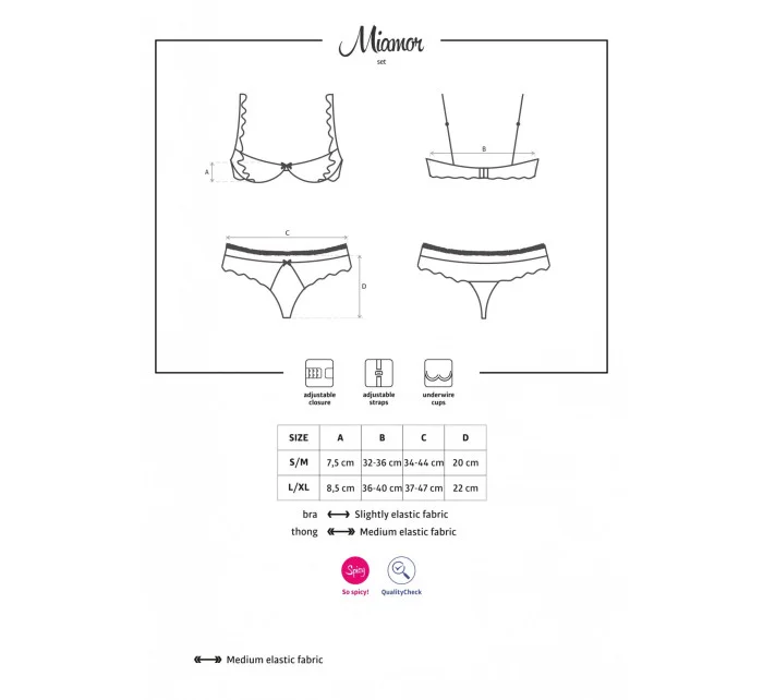 Set Miamor set - Obsessive