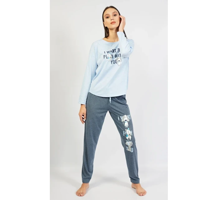 Dámské pyžamo dlouhé Veronika
