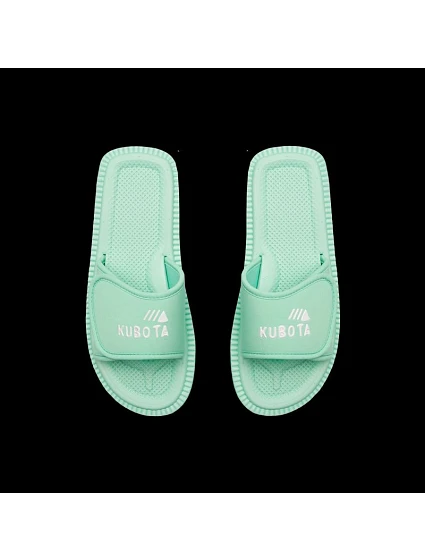 Klapky na suchý zip klasické pastelově zelené model 21721311 - Kubota