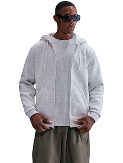 Pánská mikina Nike Club BB FZ Hoodie, šedá, FN3861 051, velikost L