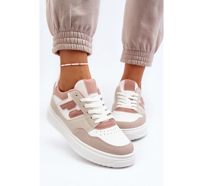 Dámské nízké tenisky béžové model 21651093 - Boto