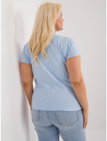 T shirt RV TS 9478.60 jasny niebieski