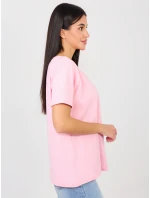 T shirt RV TS model 21889049 jasny różowy - FPrice T shirt RV TS model 21889049 jasny różowy - FPrice