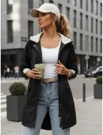 Dámská přechodná bunda parka černá Dstreet model 21975202 - FashionStreet