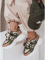 Dámské sportovní tenisky RUNWIN green FashionStreet ZY0611