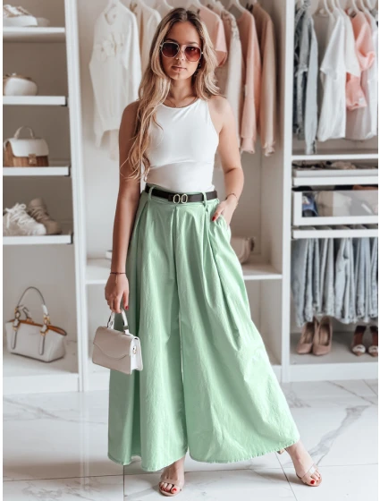 FLOWES sukně-kalhoty s páskem FLOWES mint FashionStreet UY2594