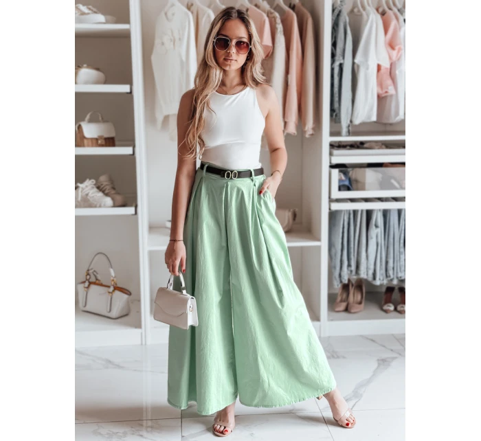 FLOWES sukně-kalhoty s páskem FLOWES mint FashionStreet UY2594