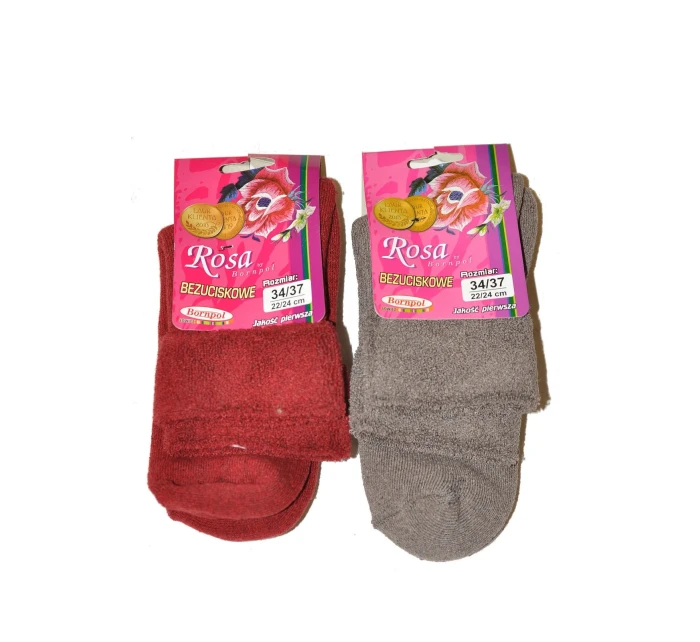 Dámské ponožky Bornpol Rosa Frotta 34-40 Dámské ponožky Bornpol Rosa Frotta 34-40
