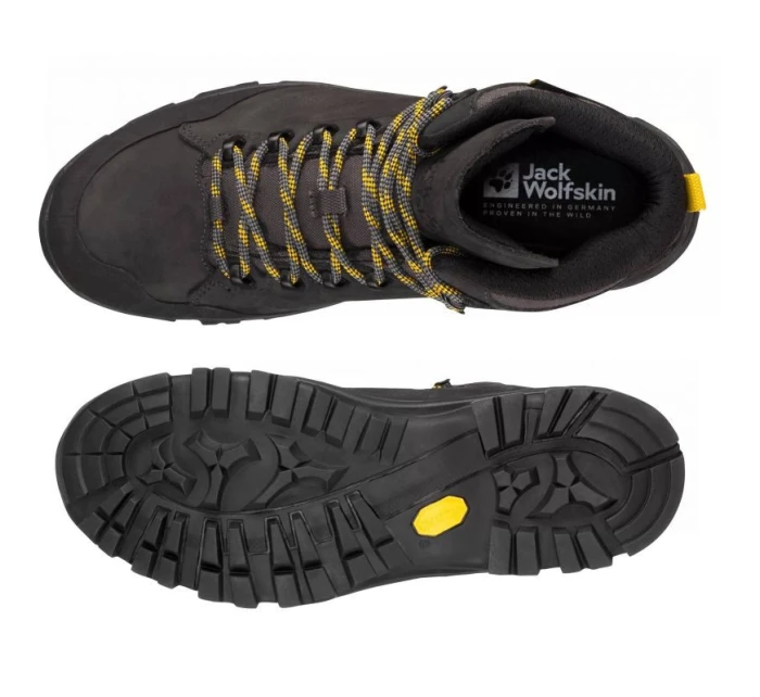 Pánské trekové boty  MID M / yellow XT model 21349383 - Jack Wolfskin
