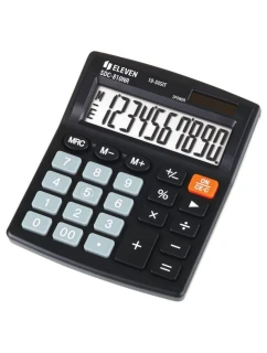 Kancelářská kalkulačka ELEVEN SDC-810NR černá nahrazuje Citizen