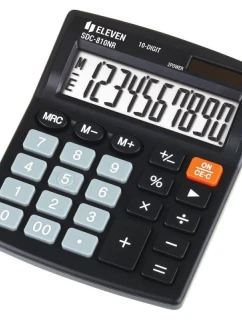 Kancelářská kalkulačka ELEVEN SDC-810NR černá nahrazuje Citizen