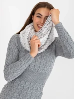 Tunelová šála AT KM model 21370601 bílá - FPrice Tunelová šála AT KM model 21370601 bílá - FPrice