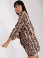 Marynarka DHJ MA  czarno beżowy model 18650854 - FPrice