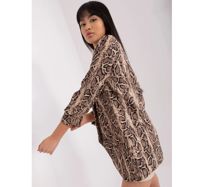 Marynarka DHJ MA  czarno beżowy model 18650854 - FPrice