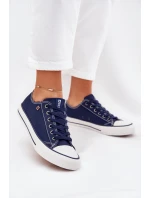 Dámské nízké tenisky Big Star – tmavě modré Dámské nízké tenisky Big Star – tmavě modré