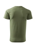 Basic tričko pánské khaki Basic tričko pánské khaki