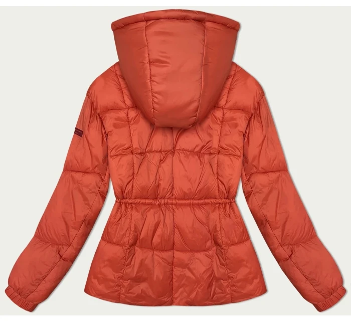 Dámská zimní prošívaná bunda korálová model 21896479 - Good looking