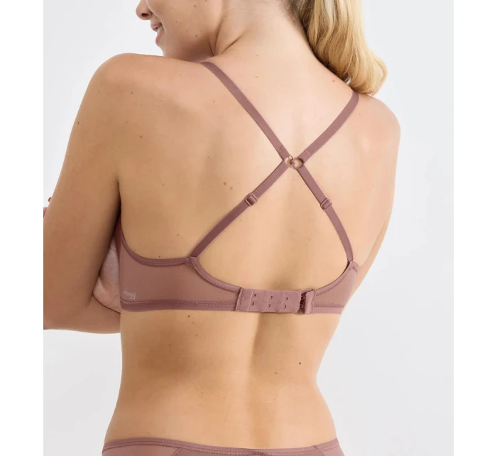 Dámská podprsenka Soft ADAPT P - BROWN - hnědá 1141 - SLOGGI