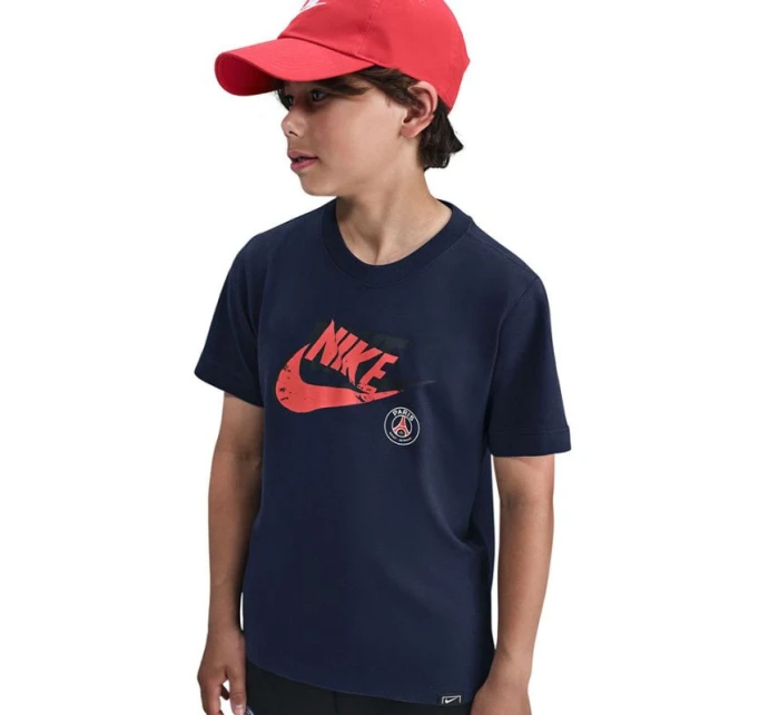 Nike PSG Crest Tee Junior HV4987-410 tričko Nike PSG Crest Tee Junior HV4987-410 tričko