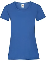 Fruit of the Loom Lady-Fit Valueweight T Dámské tričko 16.1372 royal blue Fruit of the Loom Lady-Fit Valueweight T Dámské tričko 16.1372 royal blue