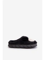 Teplé Kožešinové Pantofle Dámské Černé model 21677911 - Boto Teplé Kožešinové Pantofle Dámské Černé model 21677911 - Boto