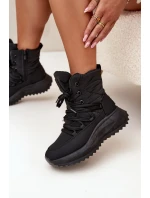 Dámské Sněhule Na Zip Big Star model 21706125 Černé - Big Star Shoes