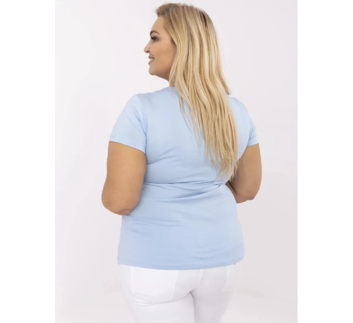 Tričko RV TS A556.03 světle modré