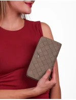 Dámská peněženka Vuch Nightie Nicci Intrecciato Beige