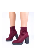 Boty na podpatku model 222035 Solea Boty na podpatku model 222035 Solea