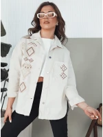 Dámská džínová bunda FILOMENAS béžová FashionStreet TY4313