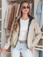 Dámská oboustranná přechodná bunda SYLVIAN černá FashionStreet TY4861 Dámská oboustranná přechodná bunda SYLVIAN černá FashionStreet TY4861