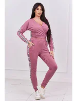 Sada s ozdobnými stuhami tmavě růžová Sada s ozdobnými stuhami tmavě růžová