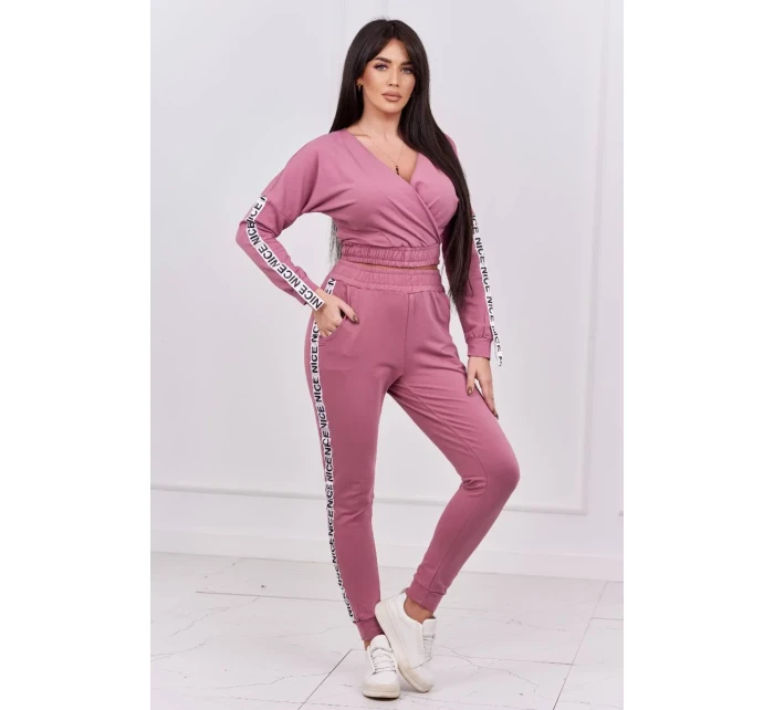 Sada s ozdobnými stuhami tmavě růžová Sada s ozdobnými stuhami tmavě růžová