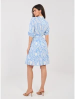 Sukienka D74516M30485A jasny niebieski