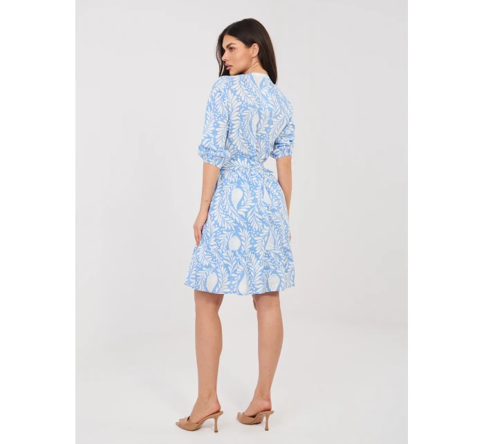 Sukienka D74516M30485A jasny niebieski